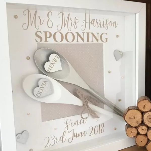 Couple dancing at their anniversary party