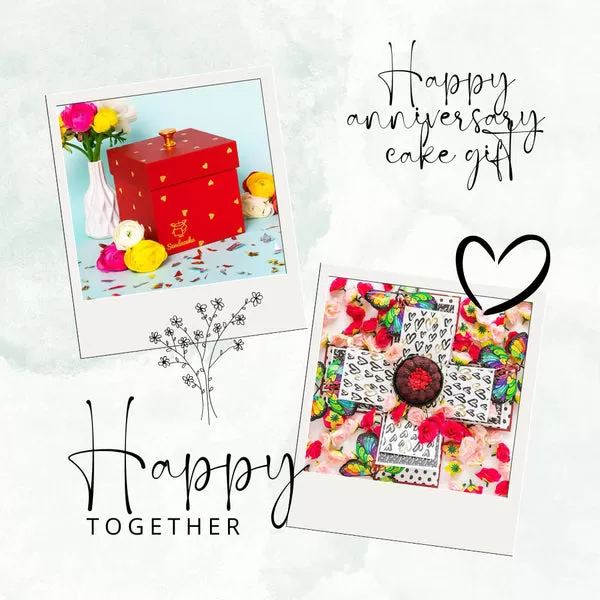 Surprise Anniversary Cake