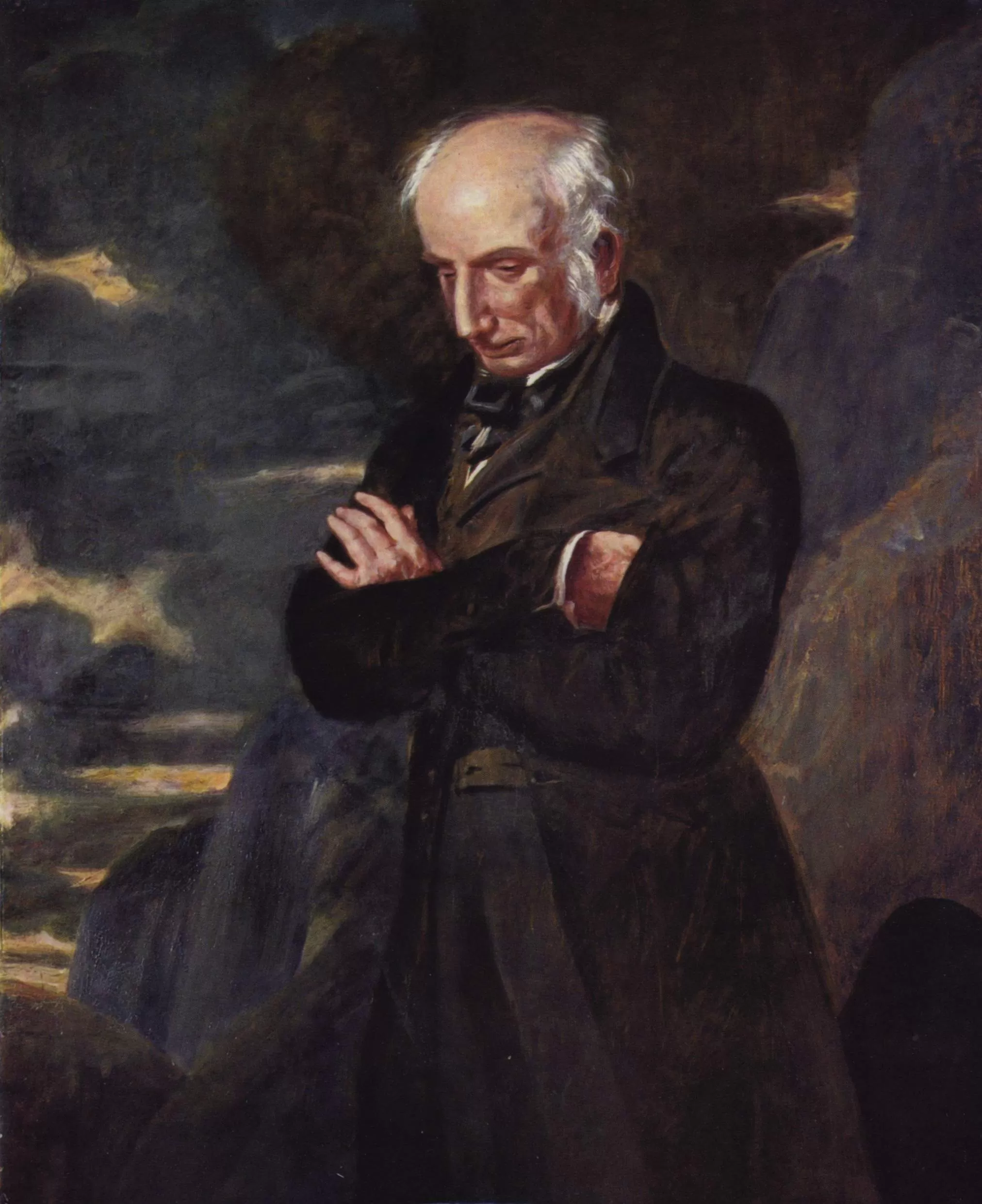 Portrait of William Wordsworth by Benjamin Robert Haydon (1842)